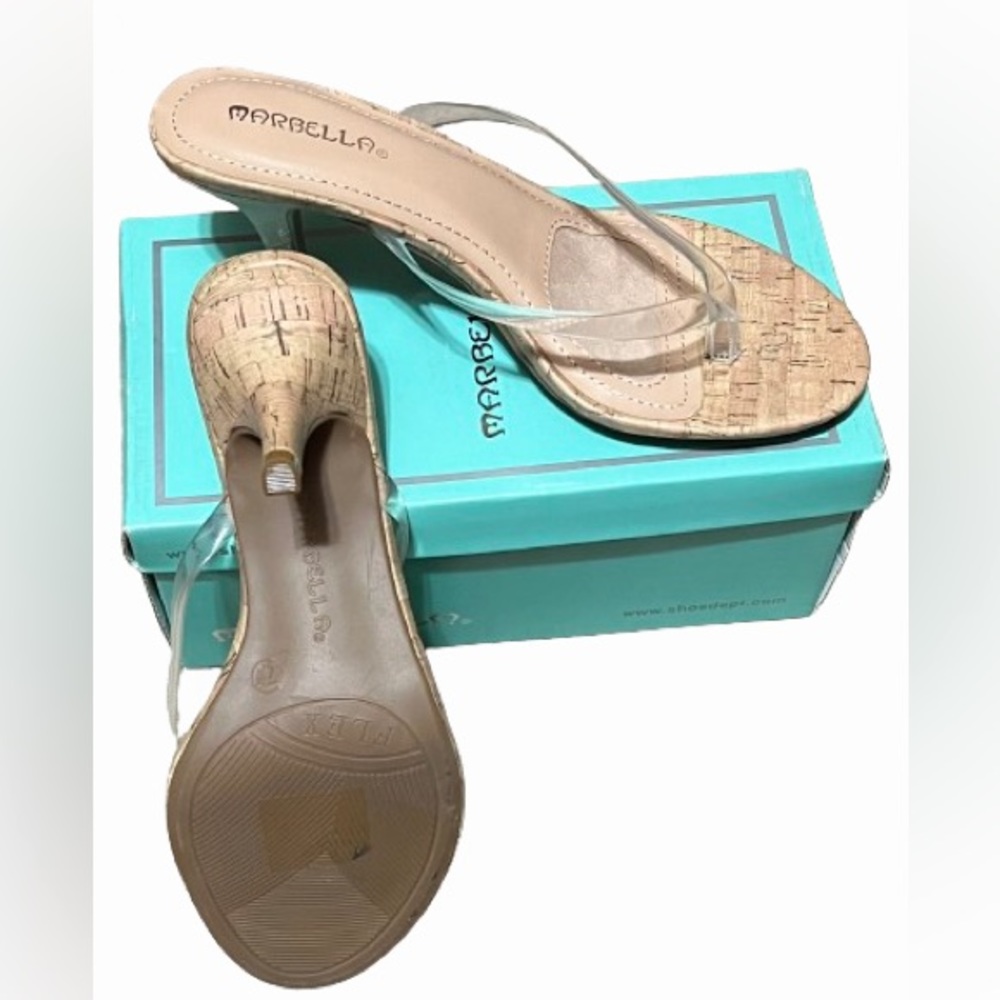 Marbella heels size 7W